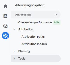 Google Attribution modeling