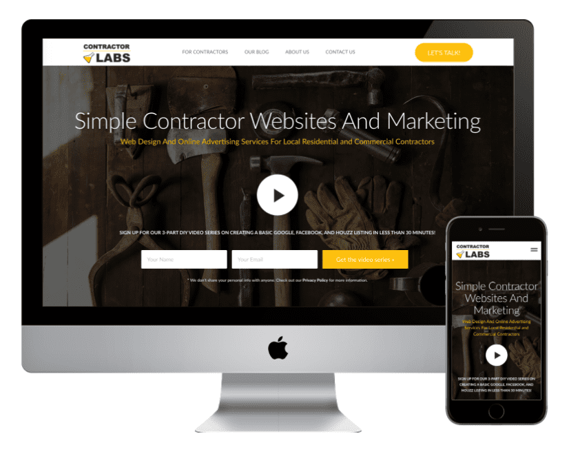 Fungi Marketing Sister Site Contractor Labs Launched!