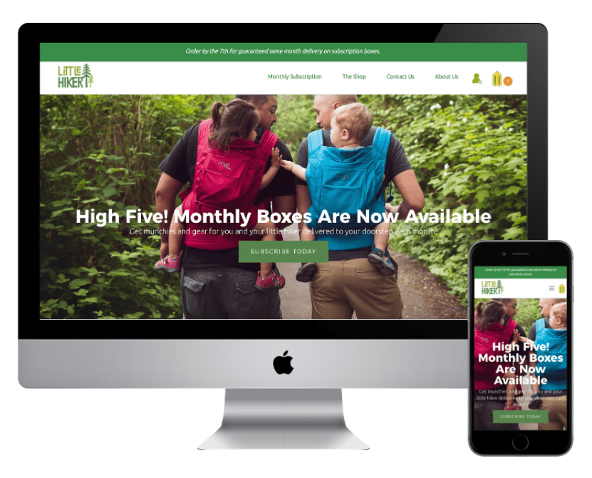 Little Hiker Website Design And Marketing