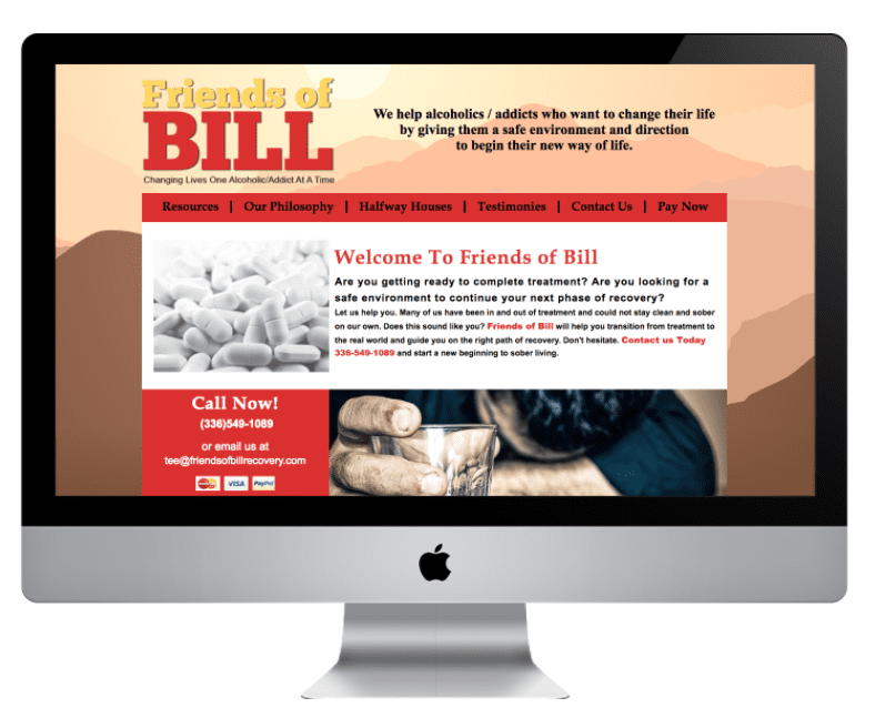 Friends Of Bill Recovery Local Optimization