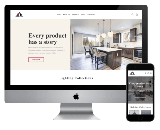 Summitland Home Pendant Lighting New Website And Marketing!