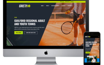 GRETA Local Guilford USTA Website Redesign