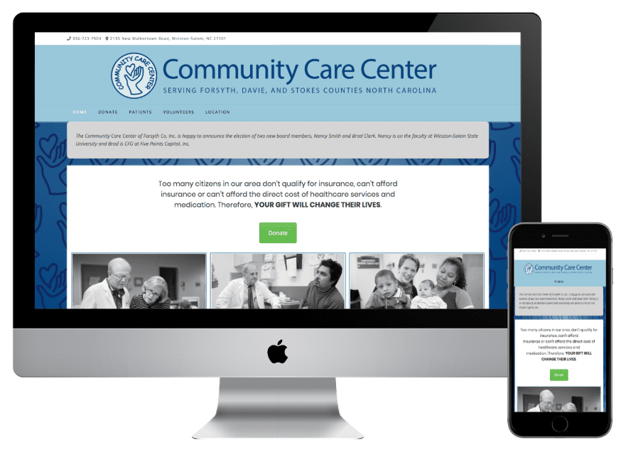 Community Care Center Upgrades And SEO