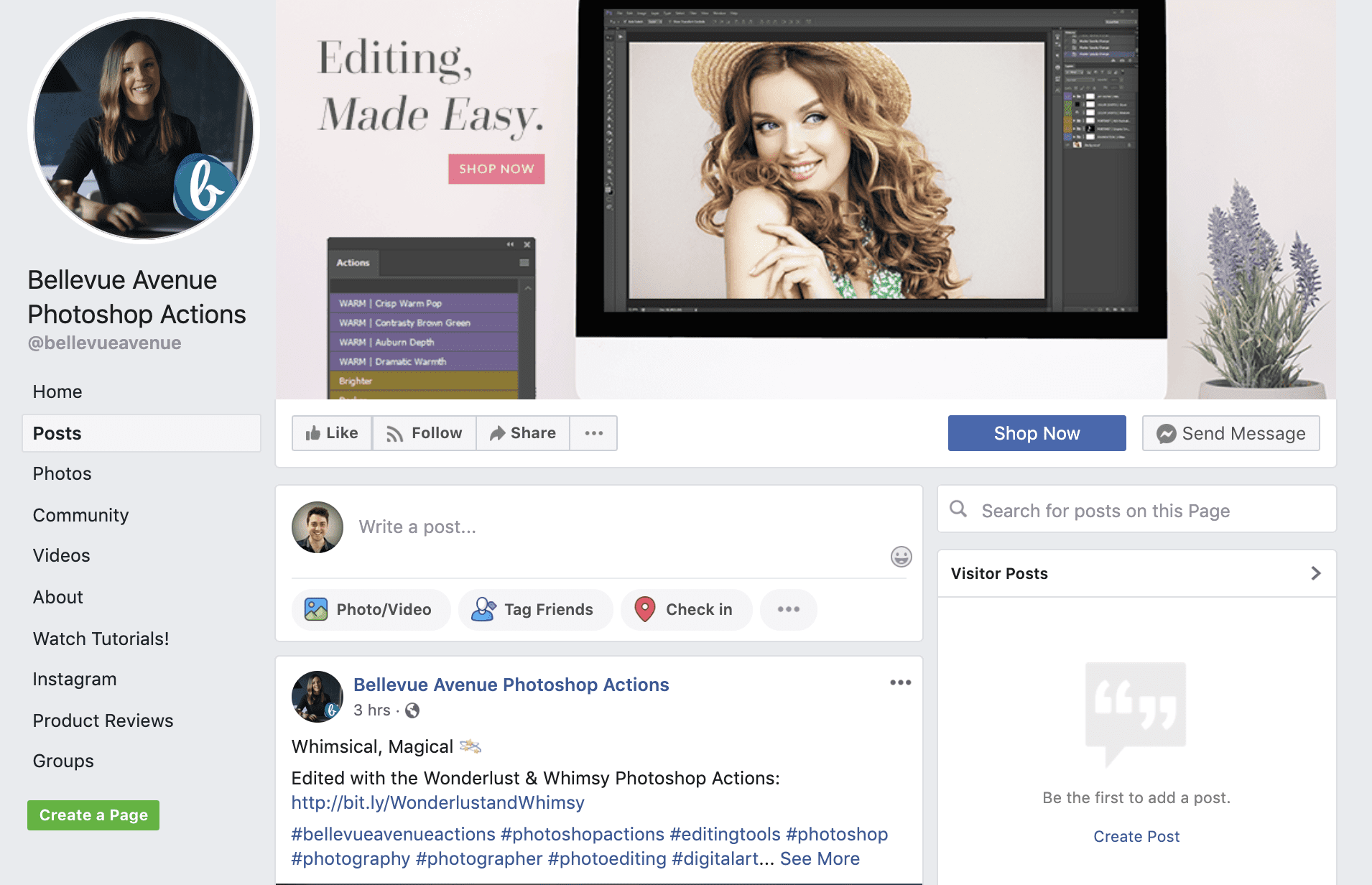 social media posting