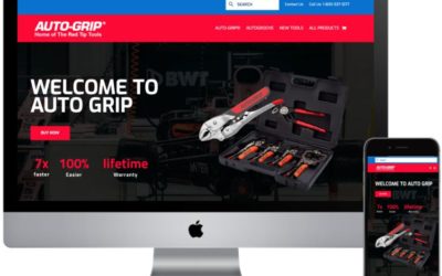 AutoGrip E-commerce Website Design