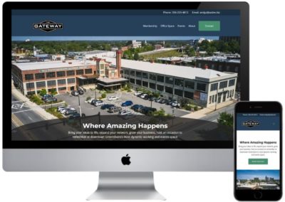 Innovative Website Design for Co-Working Space