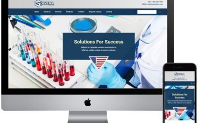 Contract Manufacturing Website Design