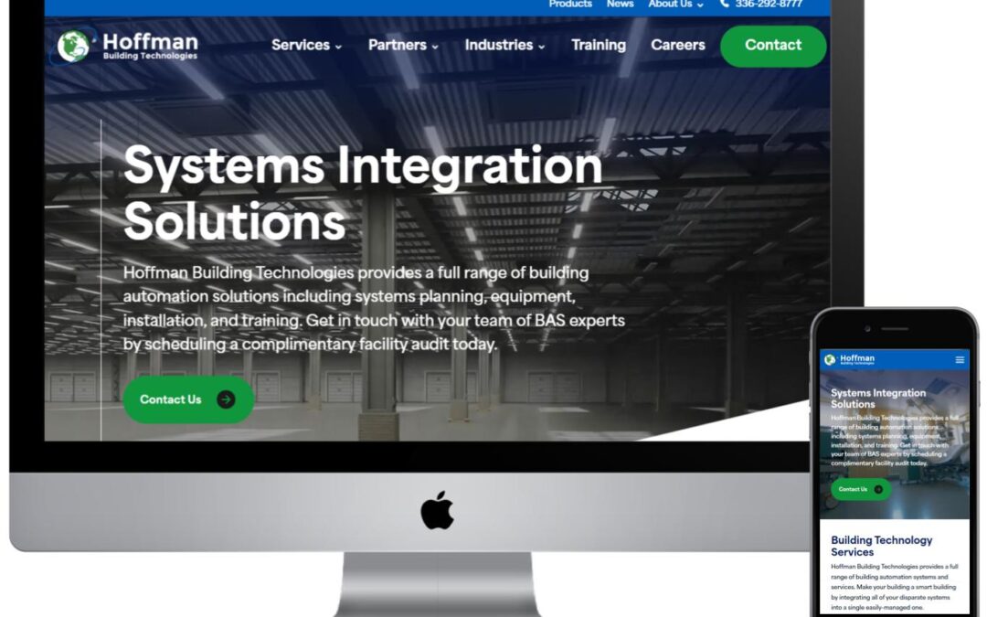 Unleashing the Potential of Building Automation: Hoffman Building Technologies’ New Website Redesign