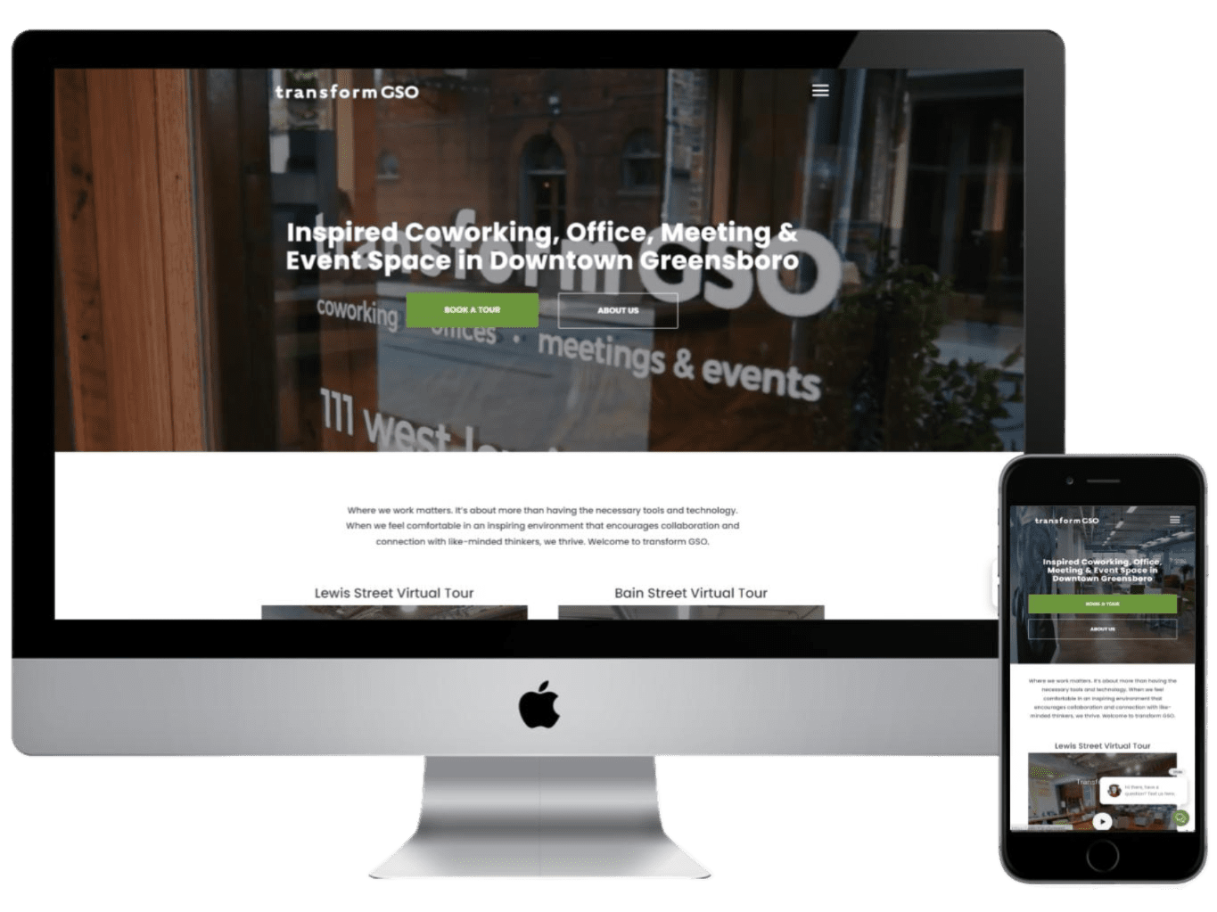 TransformGSO Website Redesign