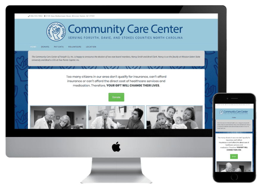 Community Care Center SEO