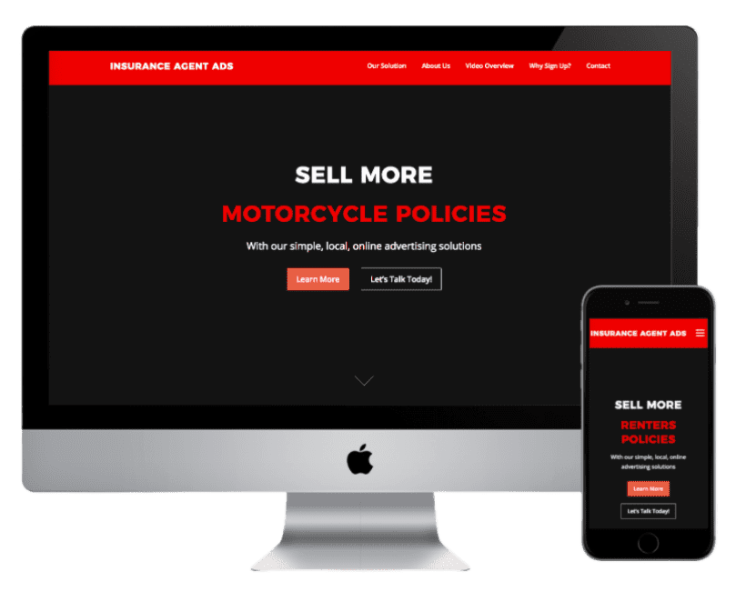 Insurance Agent Ads Marketing