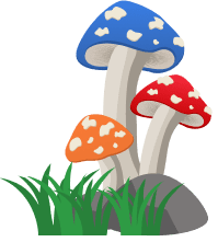 Mushrooms illustration