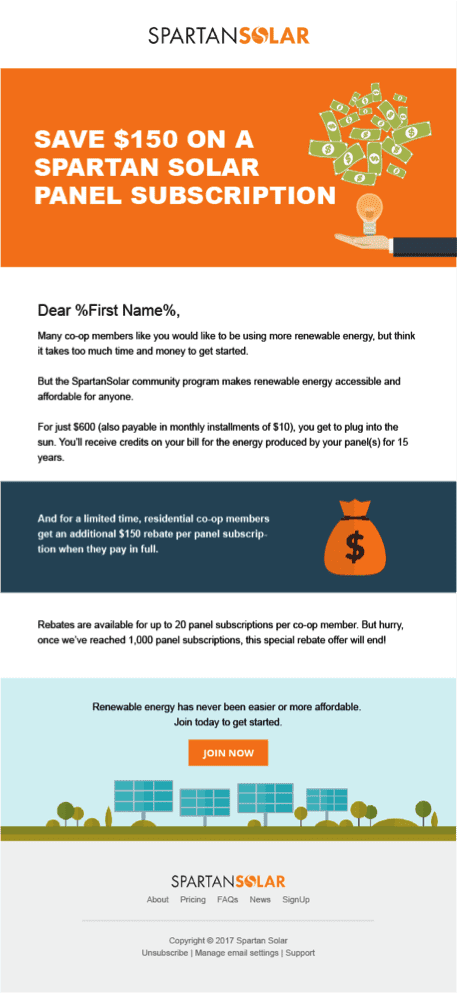 meca spartan solar emails