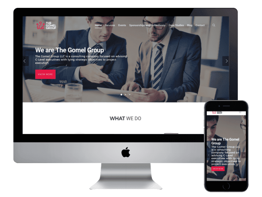 Gomel Group Website