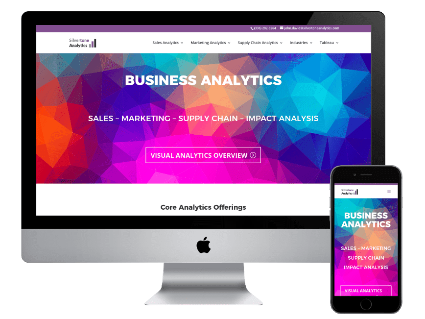 Silvertone new web design