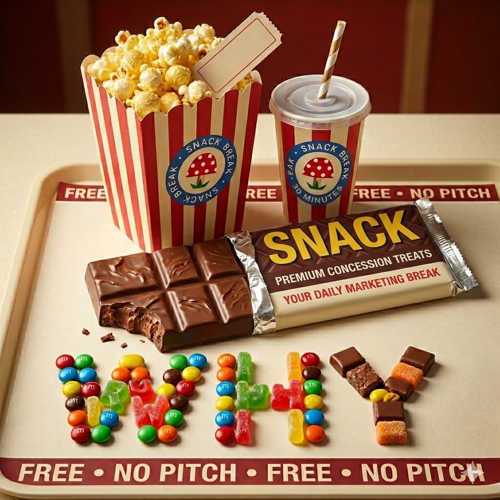 snack break marketing webinar series